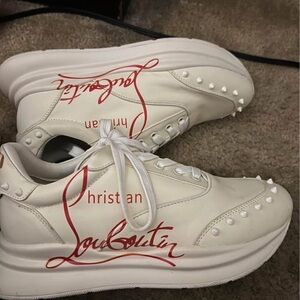 Christian Louboutin White Sneakers
